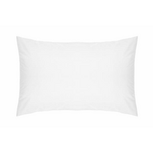400 Thread Count Egyptian Cotton Blend Plain Hem Standard Pillowcase