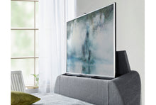 Richmond TV Bed in Artemis Light Grey