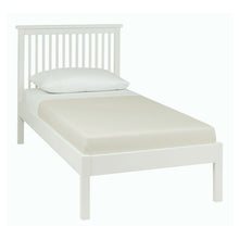 Memphis White Low Footend Bedstead