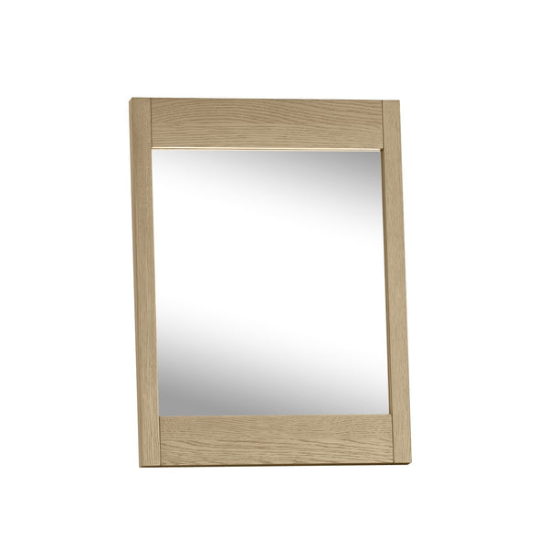 Maine Aged & Weathered Oak Dressing Vanity Mirror